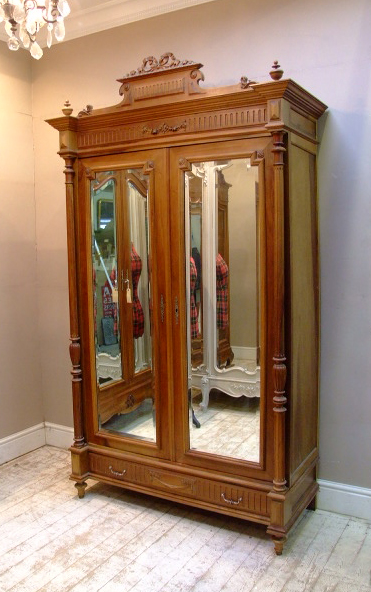 french antique Louis XVI style armoire